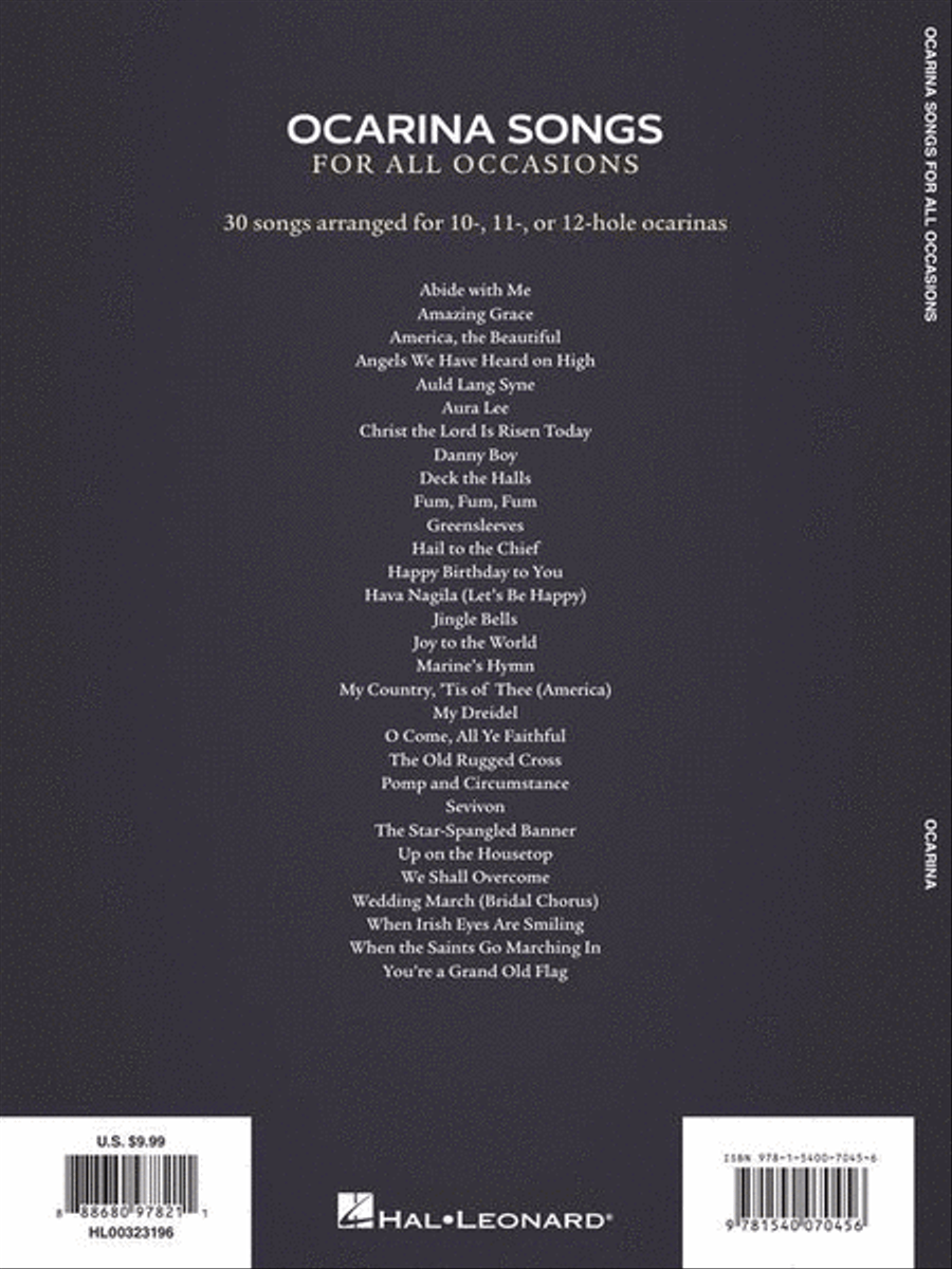 Ocarina Songs ocarina scores gallery preview page 8