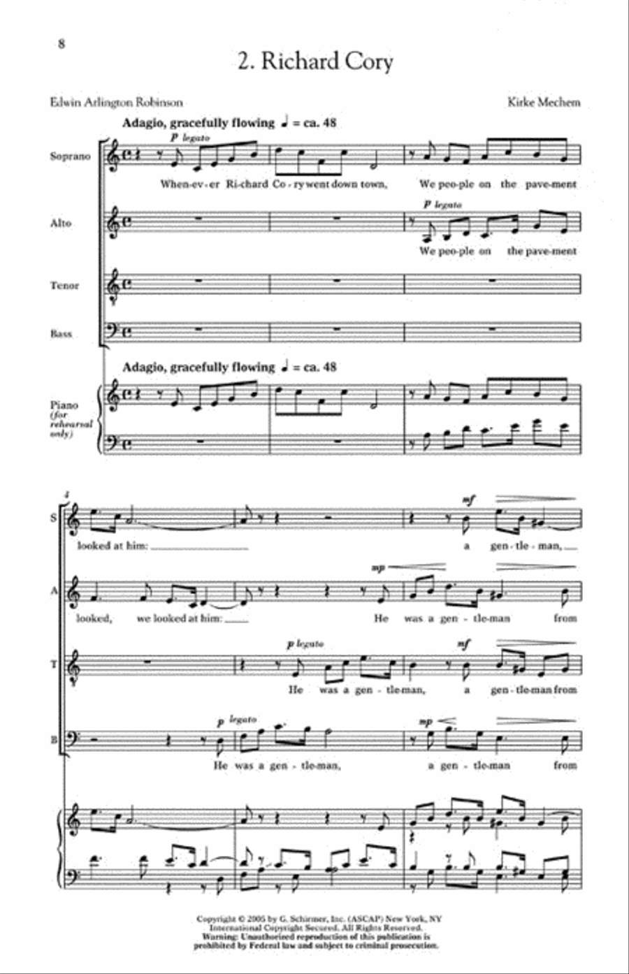 American Trio American Trio 4-Part scores gallery preview page 4