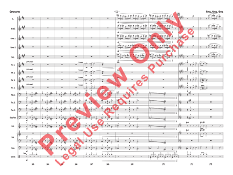 Sing, Sing, Sing Jazz Ensemble scores gallery preview page 52