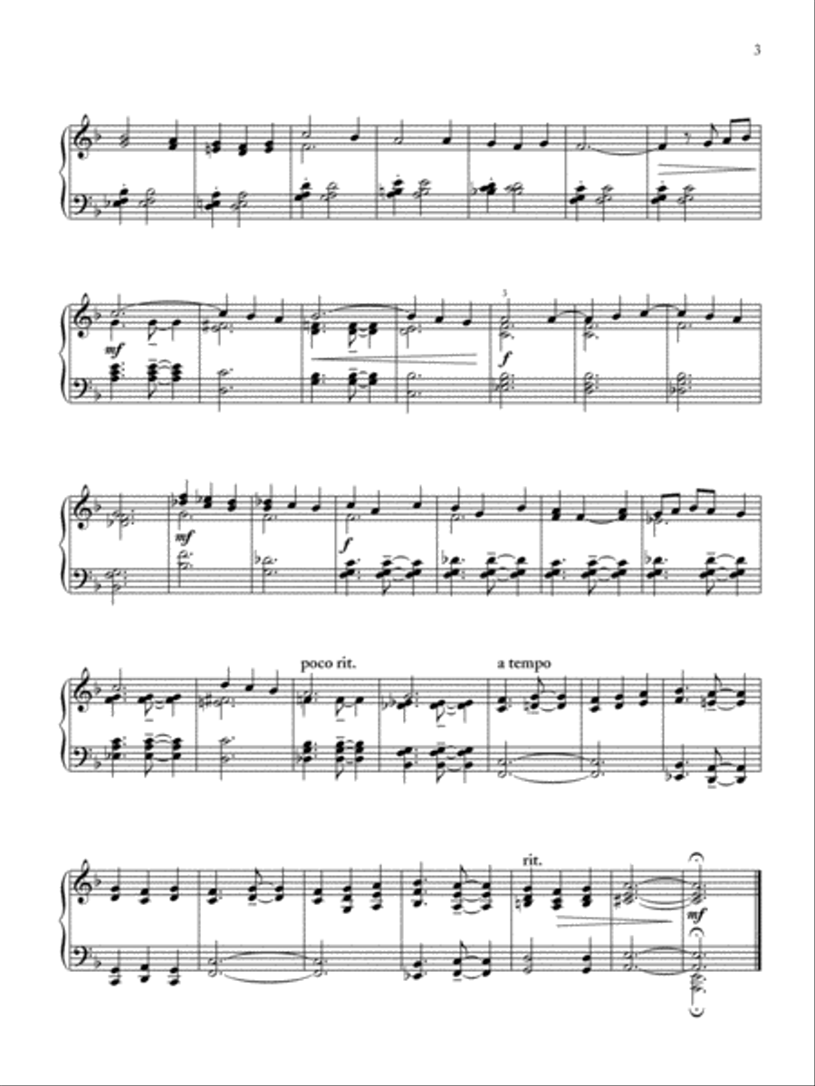 Favorite Hymns for Piano Favorite Hymns for Piano Piano Solo scores gallery preview page 3