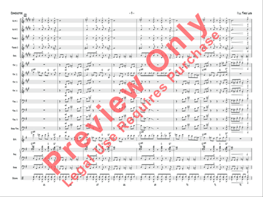 I'll Take Les Jazz Ensemble scores gallery preview page 10