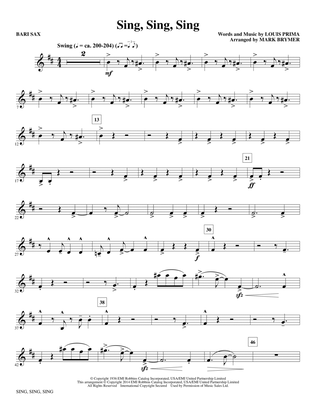 Sing, Sing, Sing - Baritone Sax