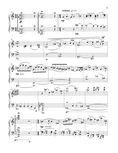 Fantasy Impromptu for Solo Piano image number null