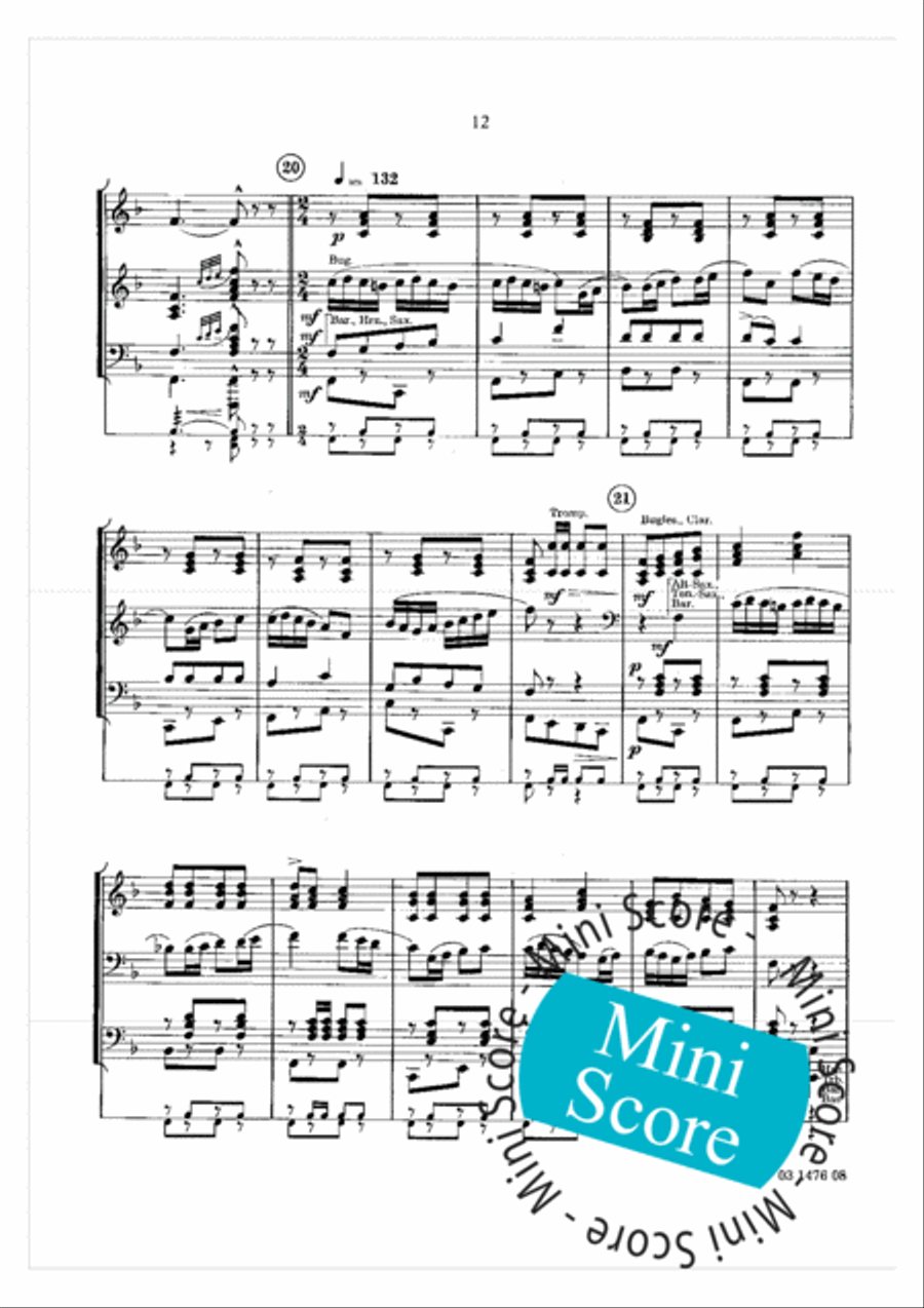 Brabant Fantasy Concert Band scores gallery preview page 18