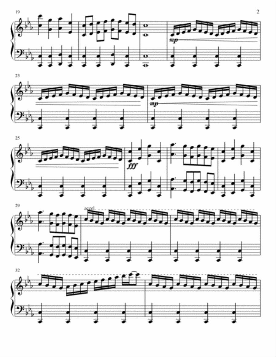 Ember Tree Movement 4 Piano Solo scores gallery preview page 2