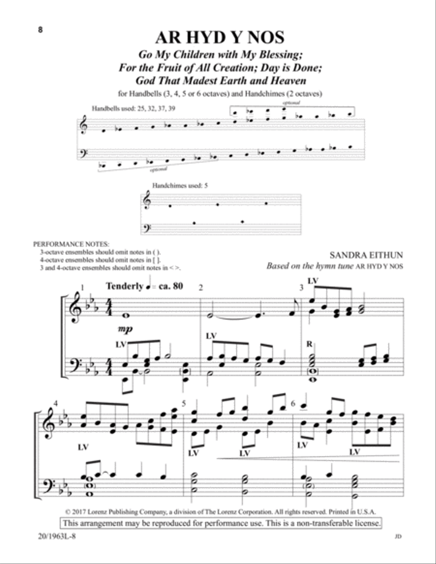 Our Welsh Heritage 5-Octaves scores gallery preview page 3