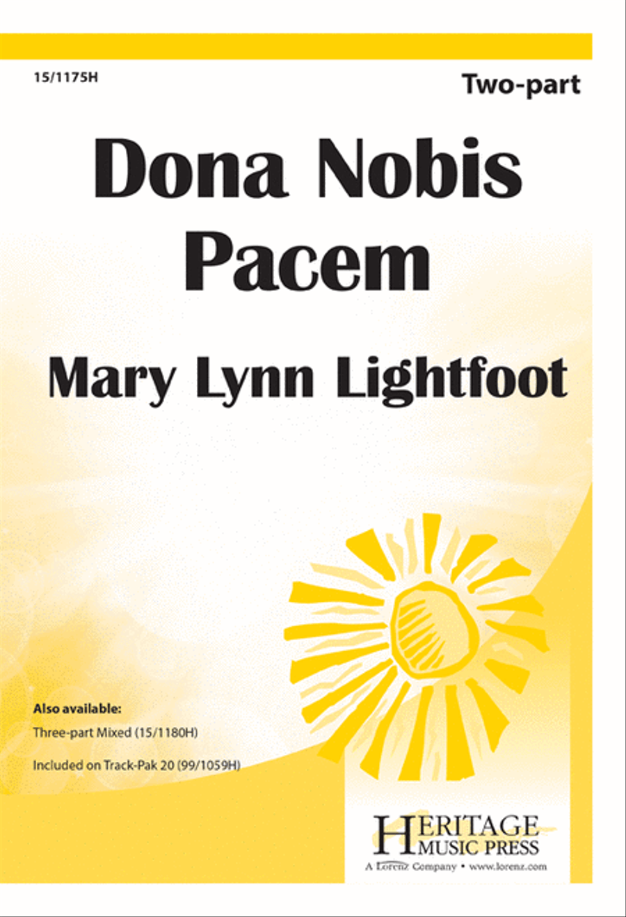 Dona Nobis Pacem 2-Part scores gallery preview page 1