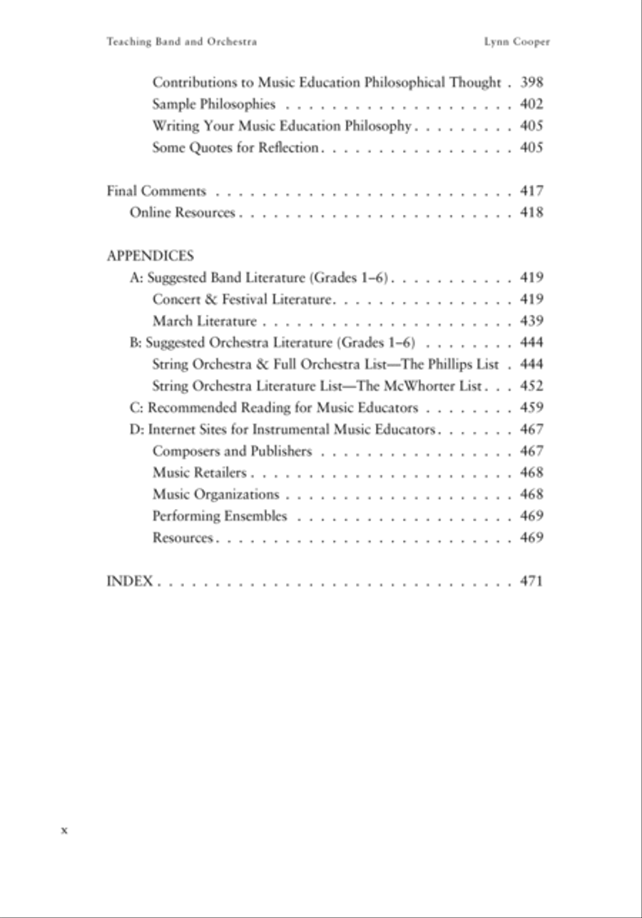 Teaching Band and Orchestra - Second Edition Concert Band Methods scores gallery preview page 6