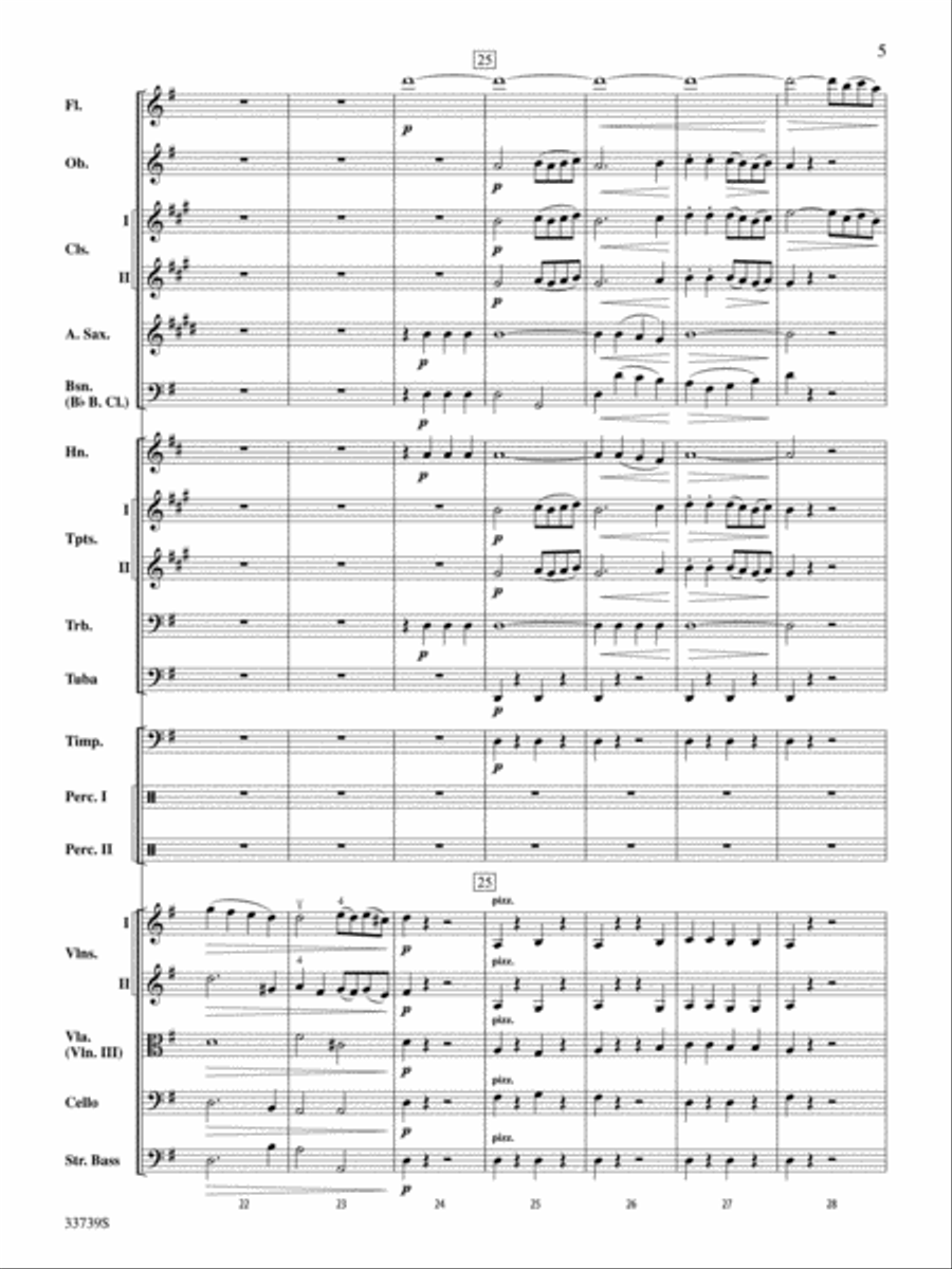 Military Symphony Full Orchestra scores gallery preview page 5