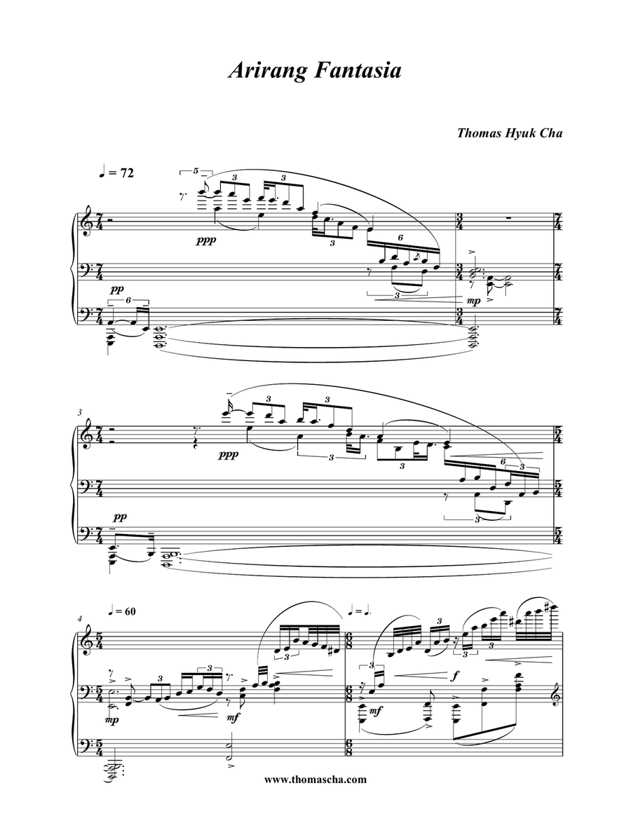 2024 Sejong Music Competition Piano Senior Required Repertoire Piano Solo scores gallery preview page 3