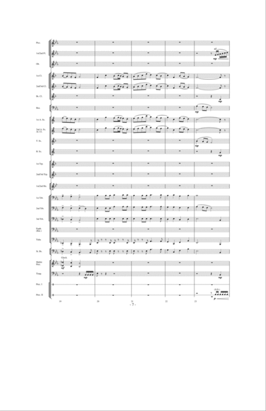 Where Eagles Soar Concert Band scores gallery preview page 6