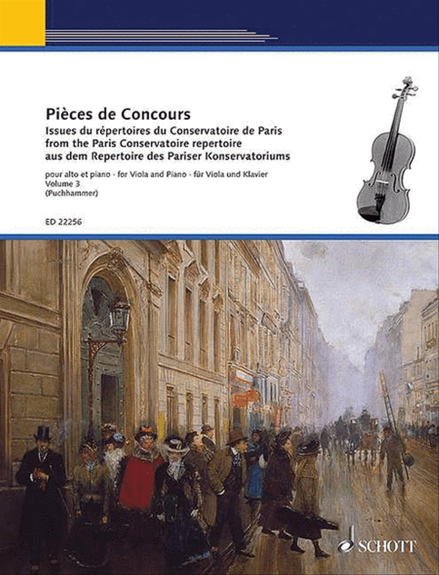 Pièces de Concours [Competition Pieces] Volume 3 Piano Accompaniment scores gallery preview page 1