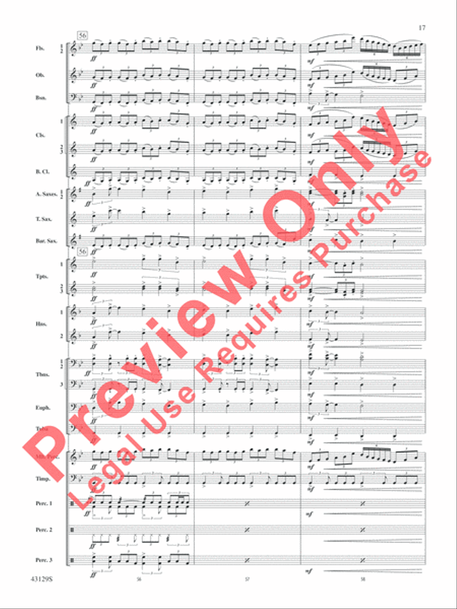 Soundtrack Concert Band scores gallery preview page 18