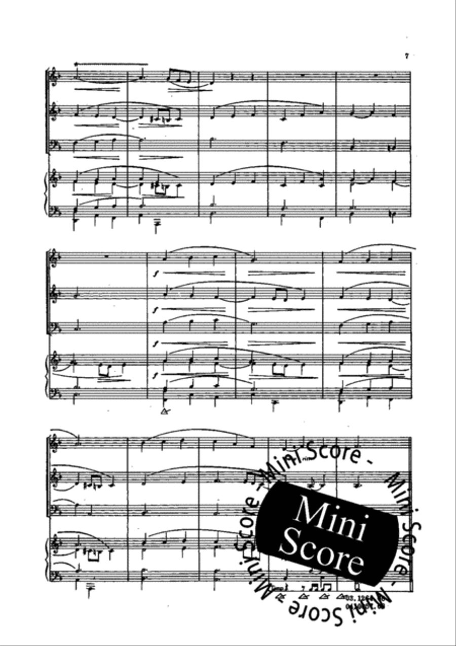 Young One's Partita Concert Band scores gallery preview page 11