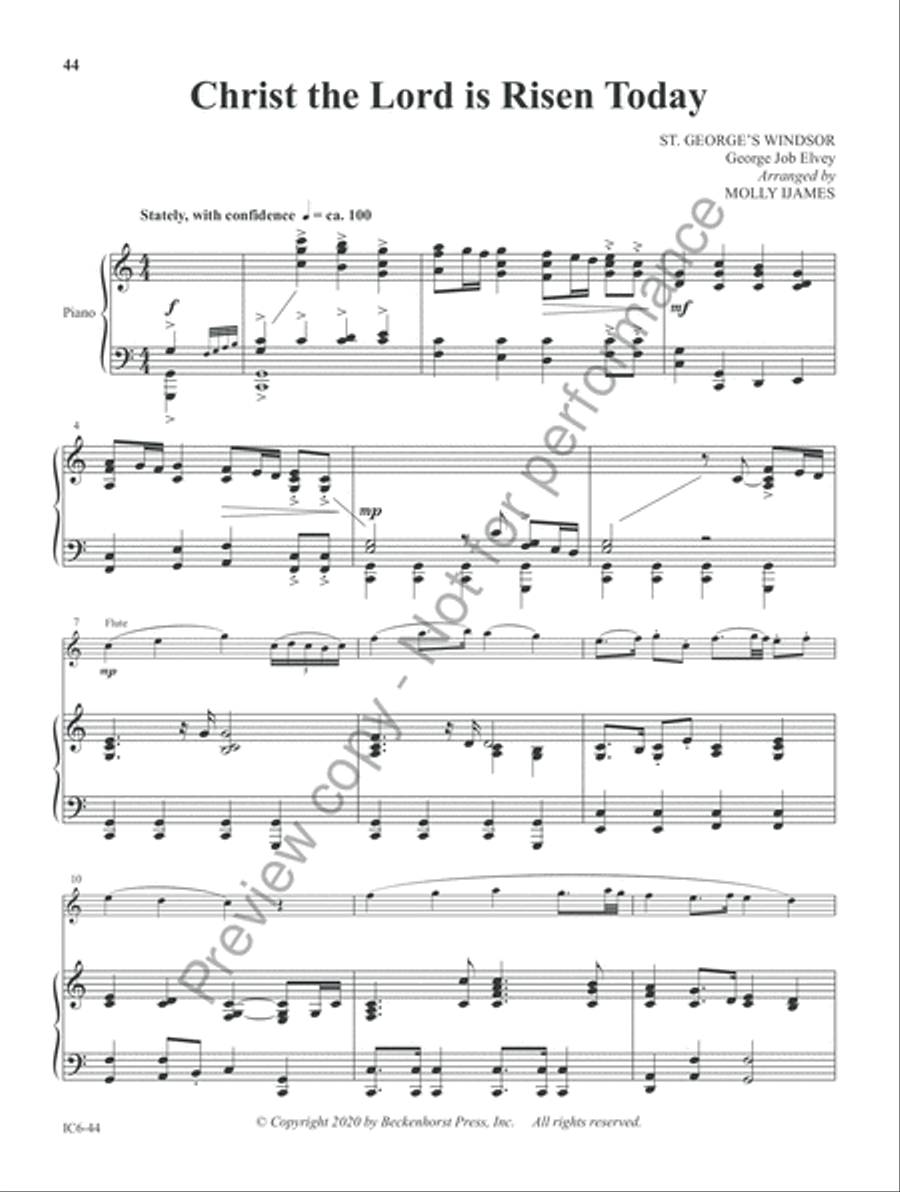 Instrumental Worship Volume 2 - Treble in C Collection / Songbook scores gallery preview page 18