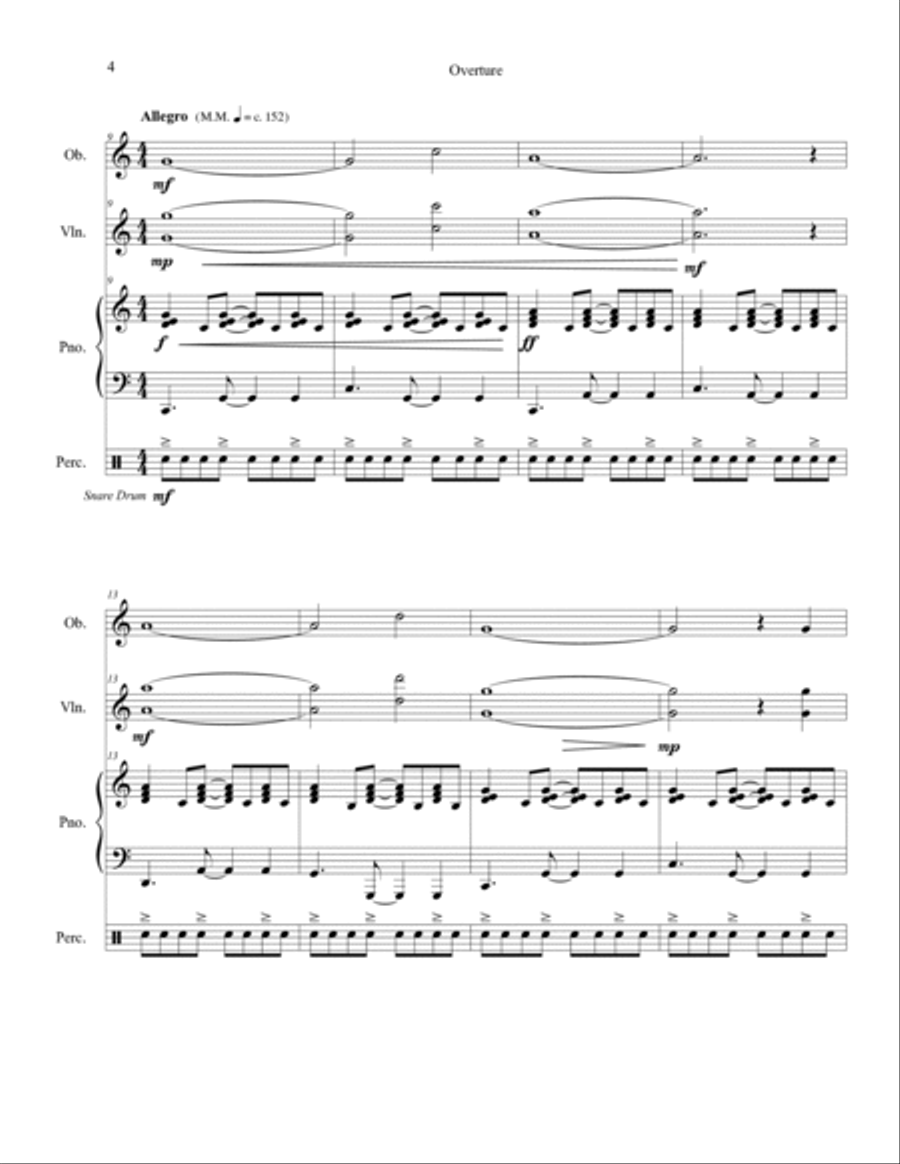 Parizade's Quest - Score Part 1