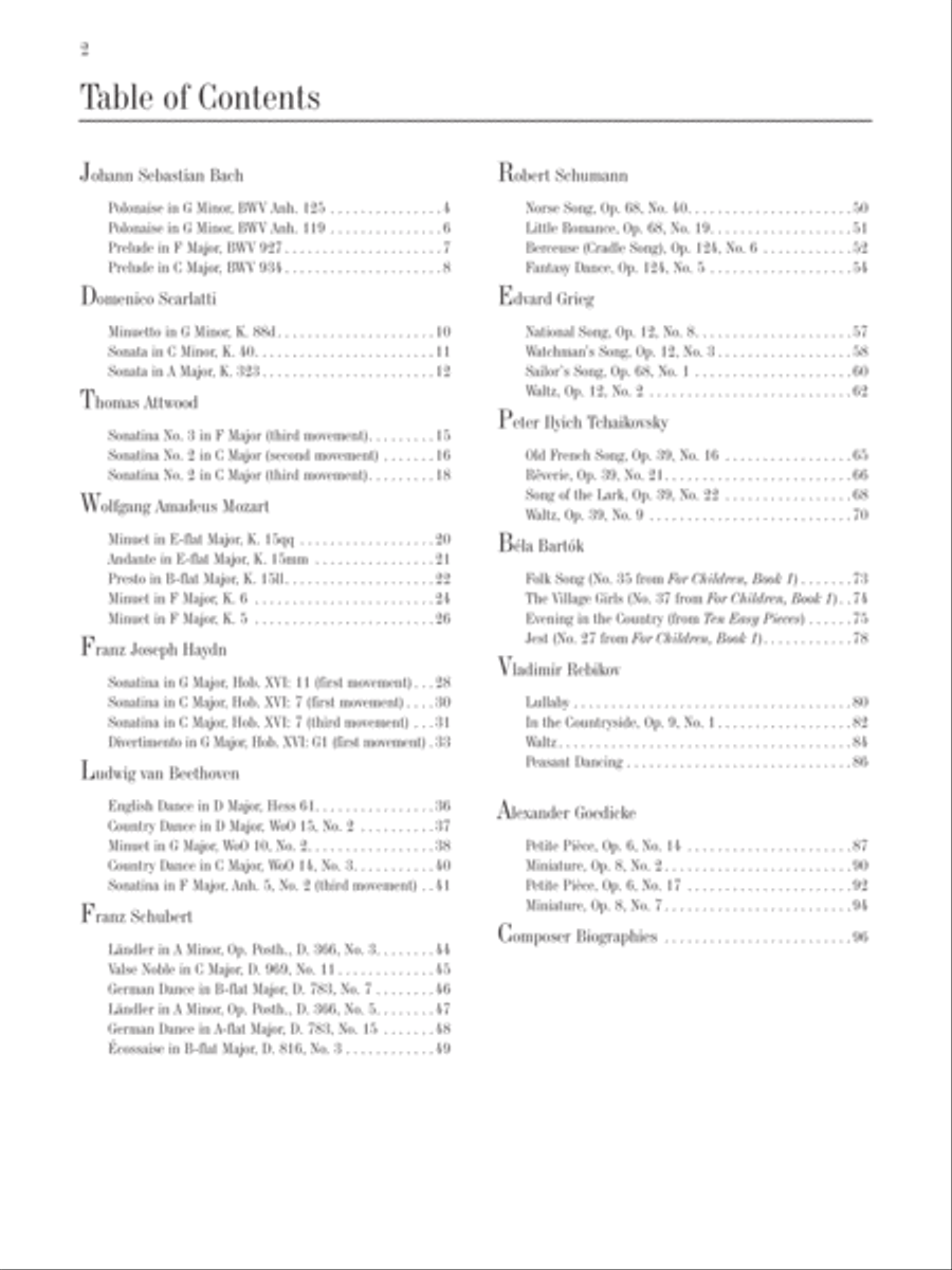 Classics Alive!, Book. 2 Piano Solo scores gallery preview page 3