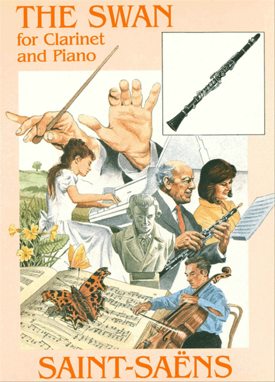 Swan,The Clarinet Solo scores gallery preview page 1