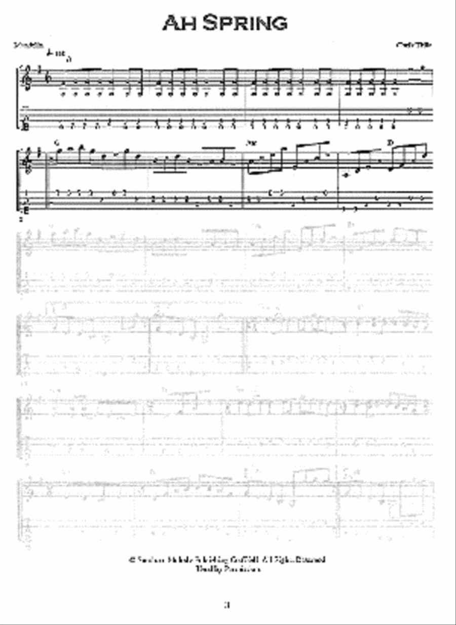 Chris Thile - Stealing Second Mandolin scores gallery preview page 2