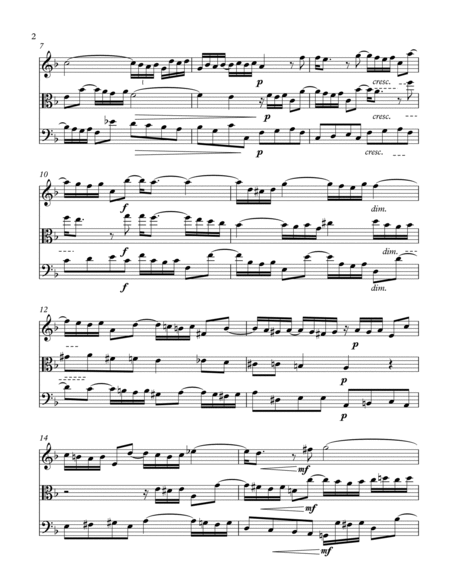 Sinfonias 4 and 11 by J. S. Bach - flute/viola/euphonium image number null