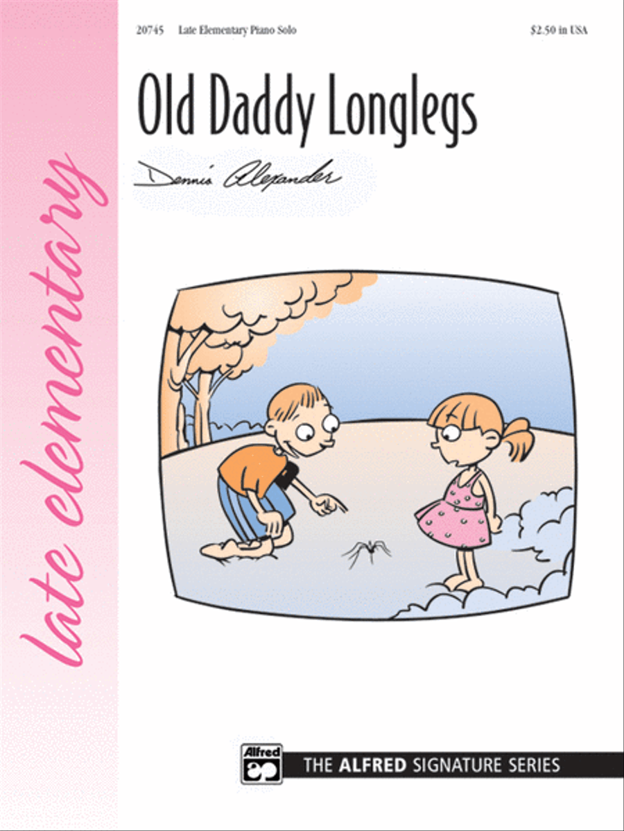 Old Daddy Longlegs Old Daddy Longlegs Easy Piano scores gallery preview page 1