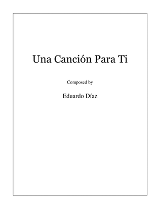 Book cover for Una Canción Para Ti