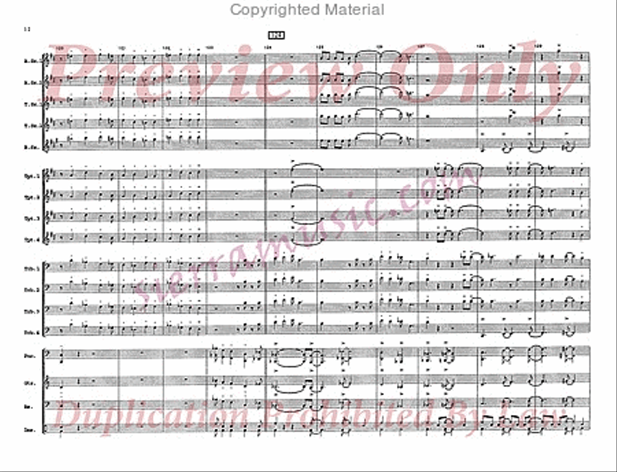 St. Thomas Big Band scores gallery preview page 13