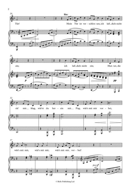 Vergebliches Standchen, Op. 84 No. 4 (F Major)
