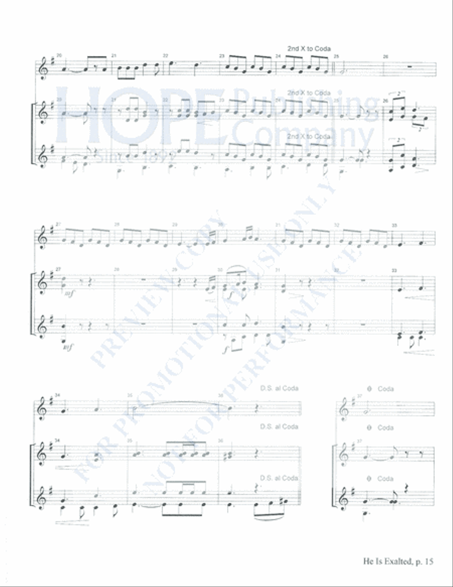 Praise Him with Instruments