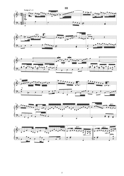 Platti - Harpsichord (or Piano) Sonata No.1 in D major Op.1 CSPla4 image number null
