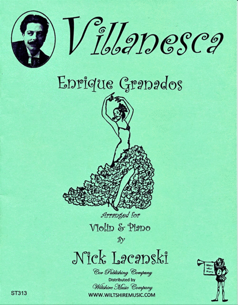 Villanesca (Nick Lacanski) Violin Solo scores gallery preview page 1