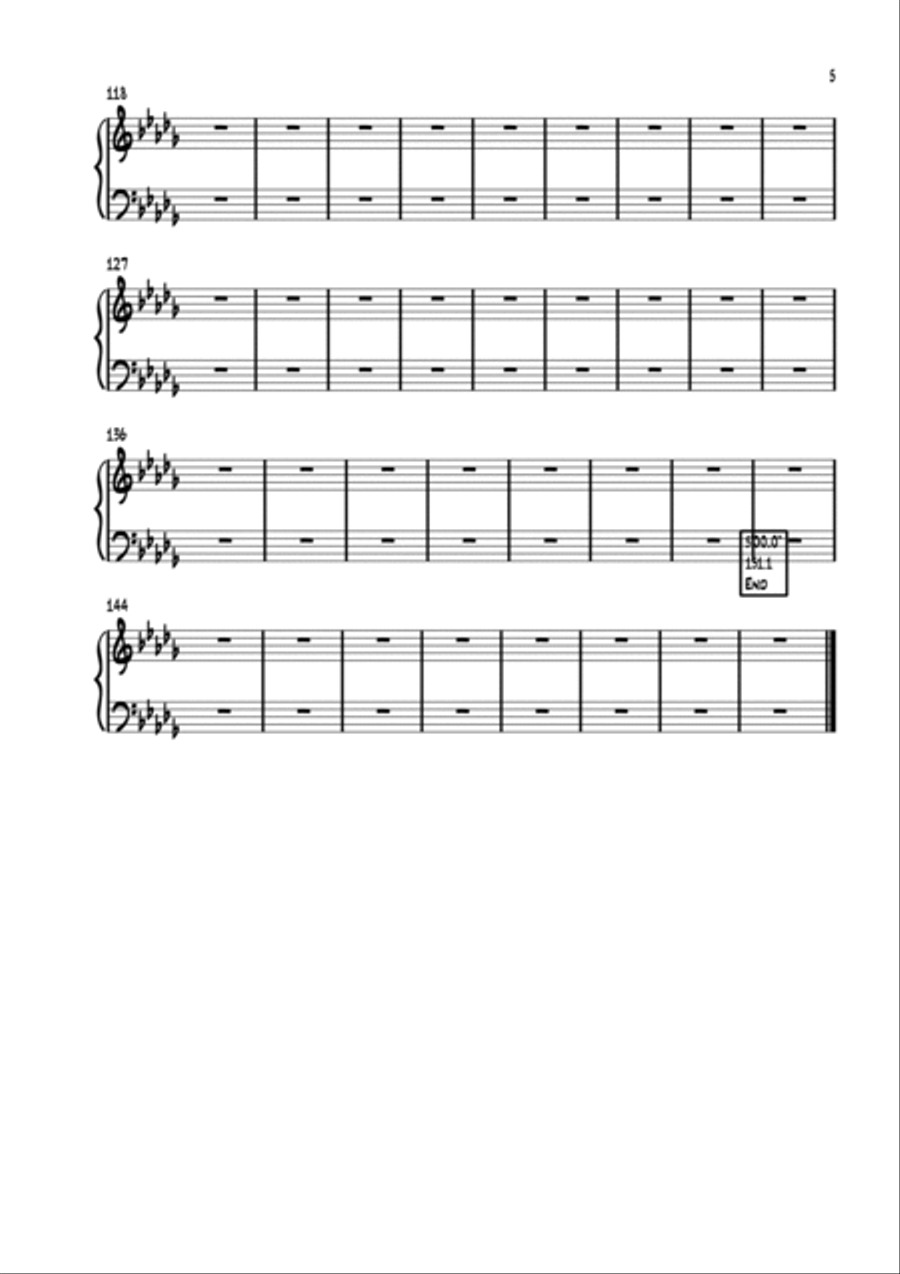 Walk By Faith Piano Solo scores gallery preview page 5