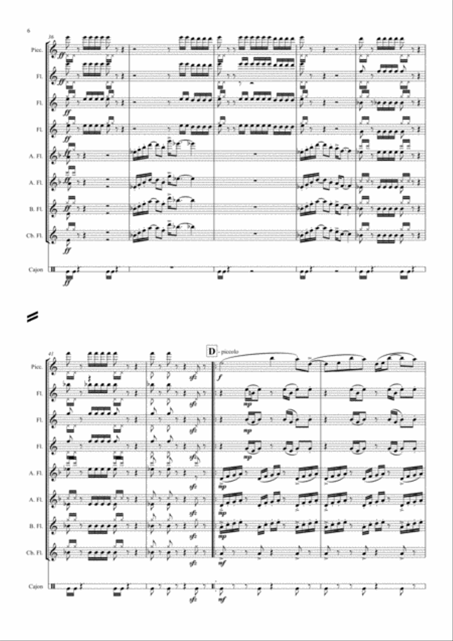 Plastic Soup Woodwind Ensemble scores gallery preview page 6
