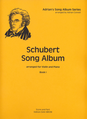 Book cover for Schubert Song Album I (für Violine und Klavier)