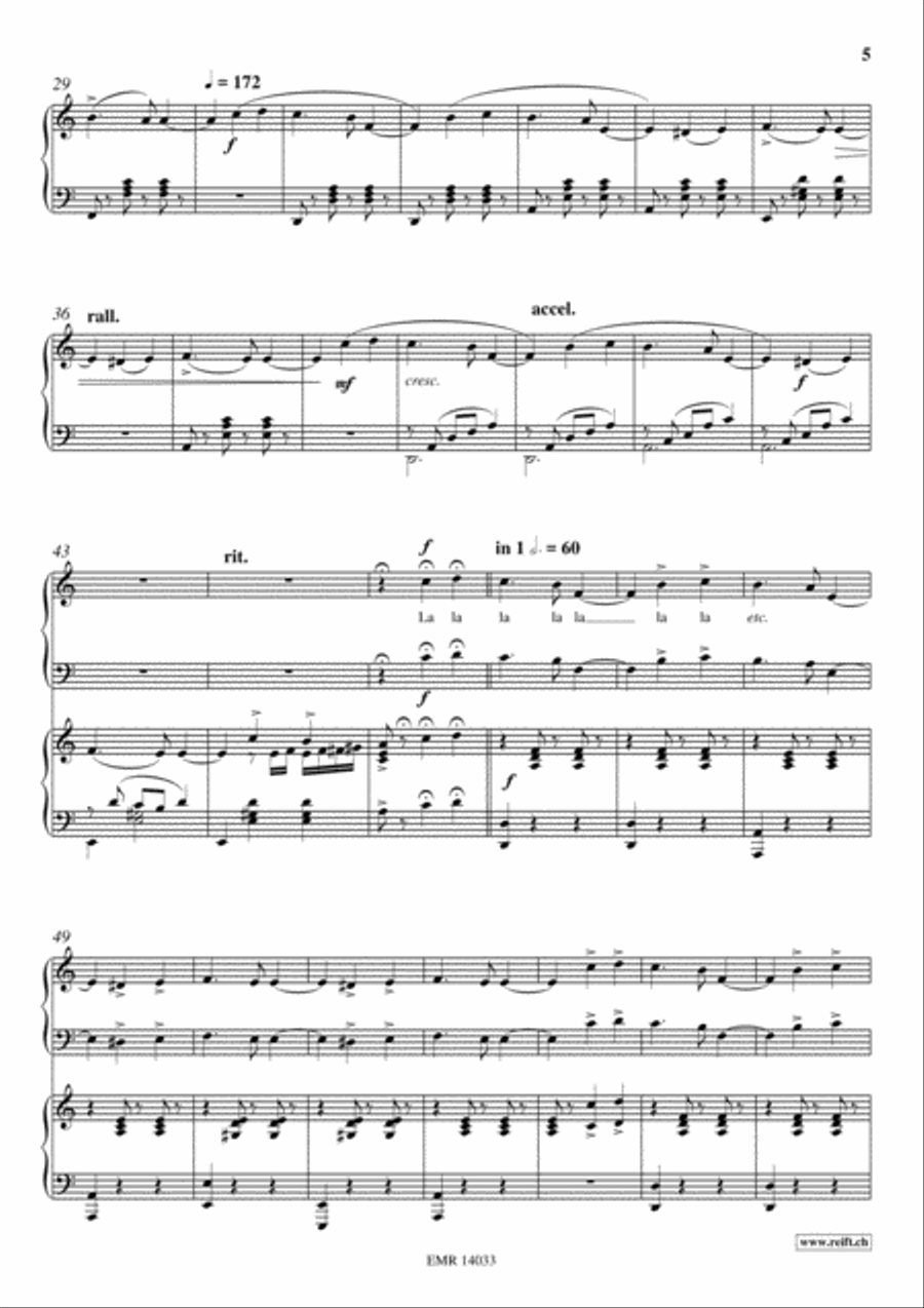 Moscow Nights 4-Part scores gallery preview page 5