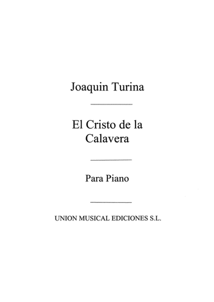 El Cristo De La Calavera Leyanda Becqueriana Op.30