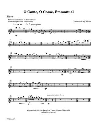 O Come, O Come, Emmanuel (flute part)