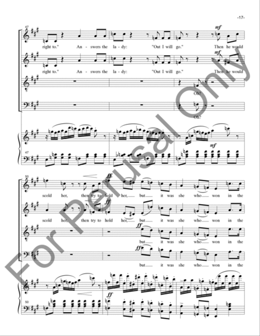Opera Choruses, Set 1 Opera Choruses, Set 1 4-Part scores gallery preview page 18