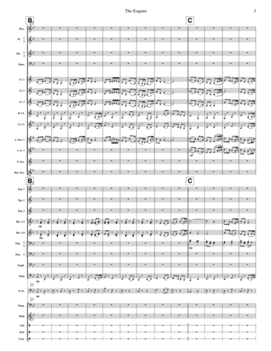 The Esquire The Esquire Concert Band scores gallery preview page 4