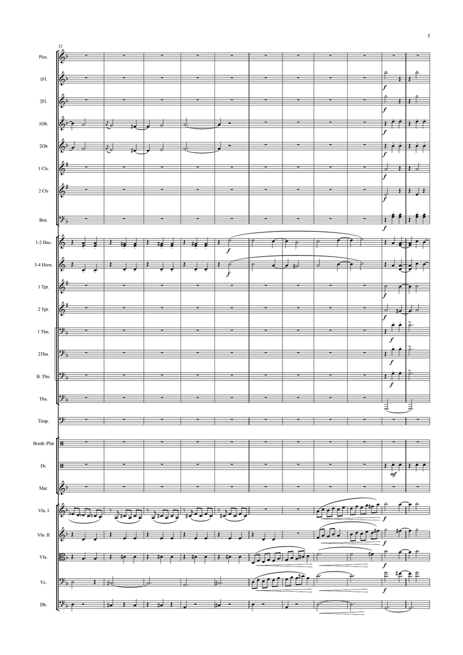Dios nunca Muere Full Orchestra scores gallery preview page 5