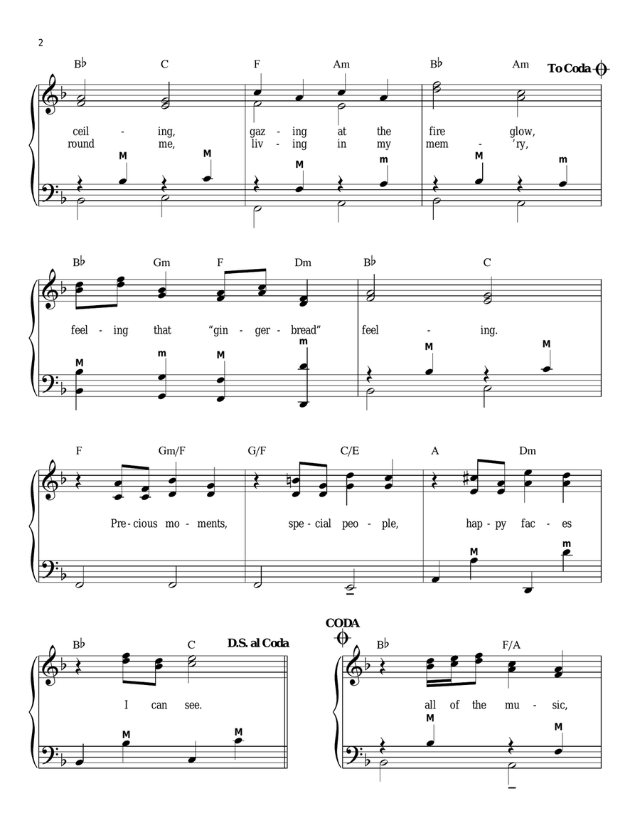 Somewhere In My Memory Somewhere In My Memory Piano scores gallery preview page 2