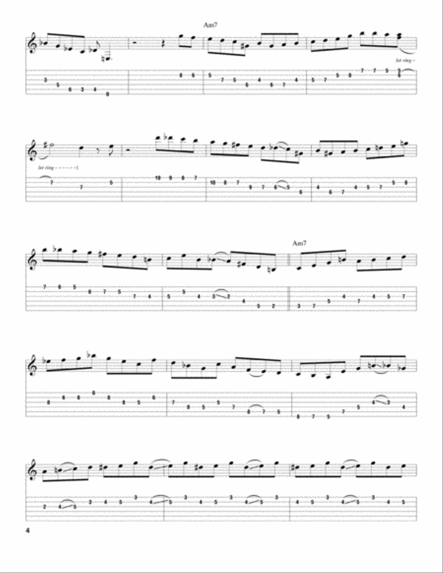 Impressions Electric Guitar scores gallery preview page 4