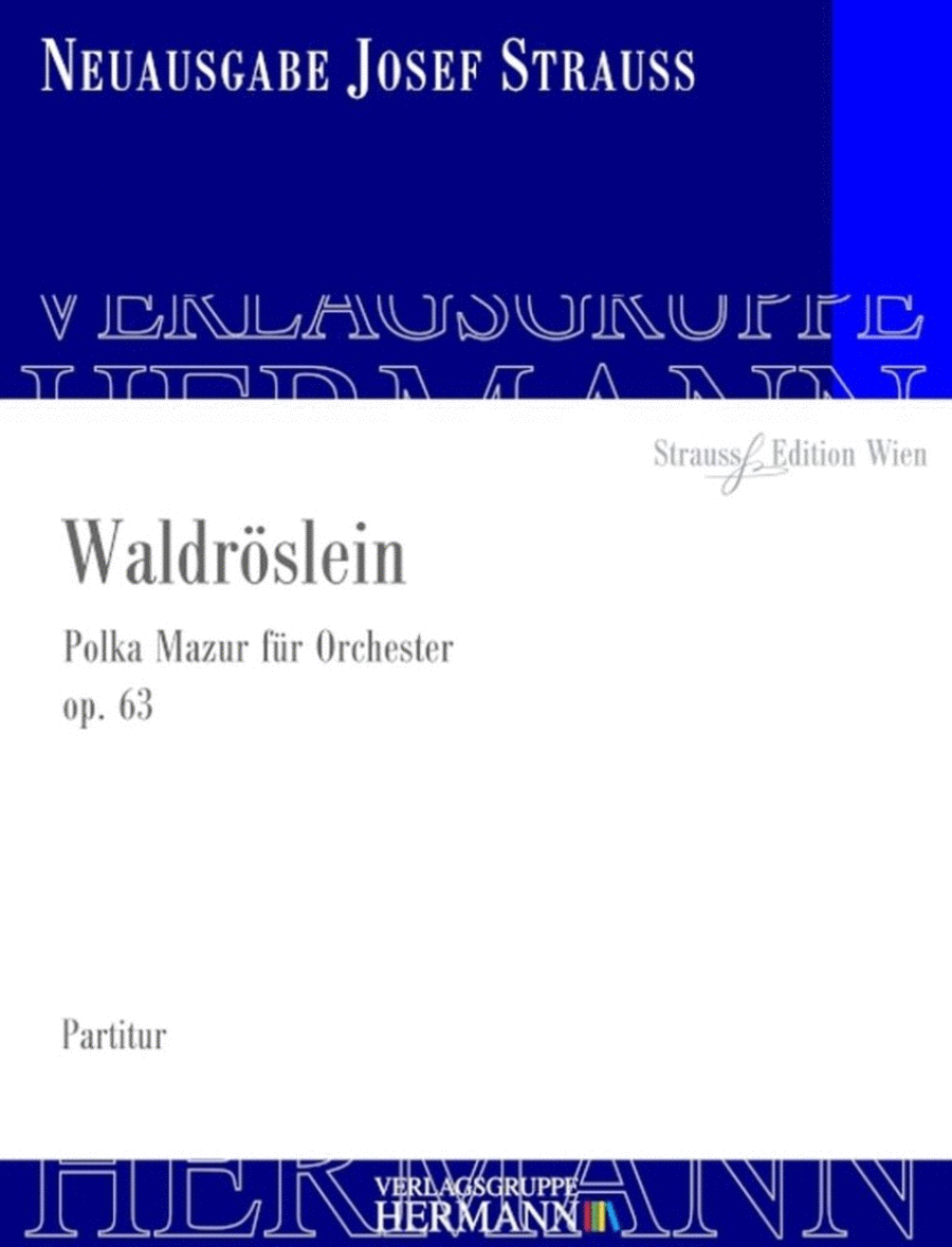 Waldröslein Op. 63 Orchestra scores gallery preview page 1