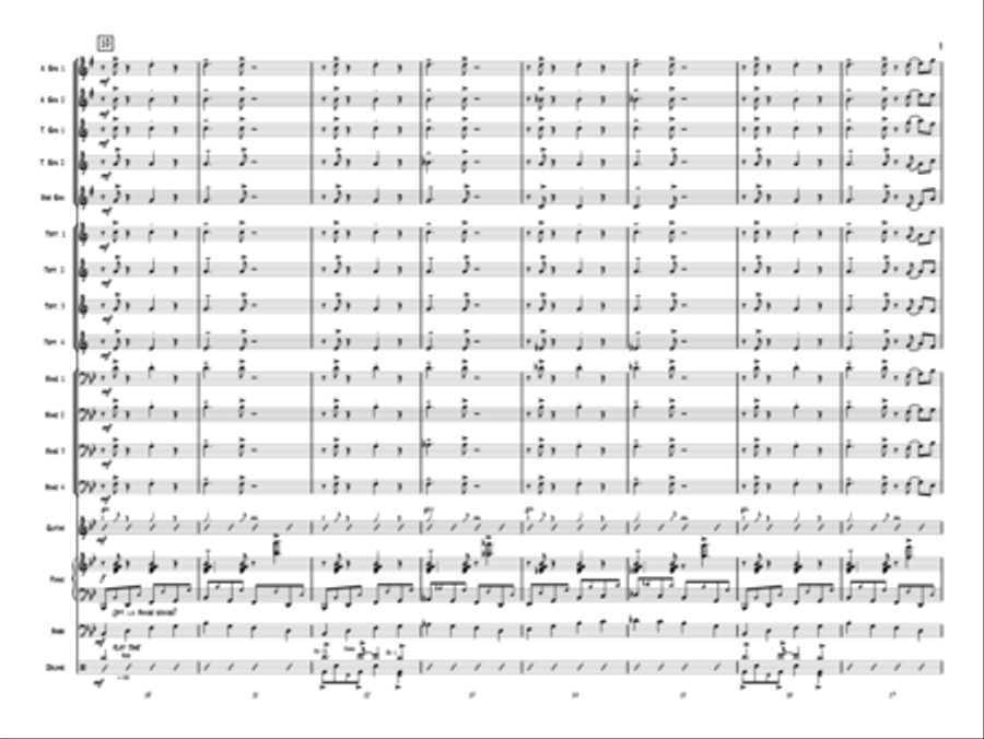 In The Groove In The Groove Jazz Ensemble scores gallery preview page 3