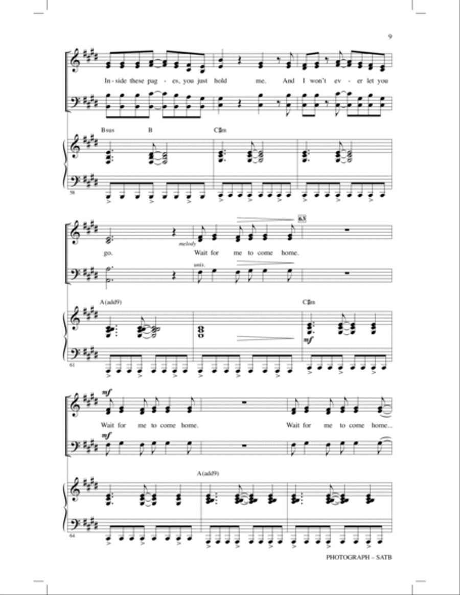 Photograph 4-Part scores gallery preview page 8