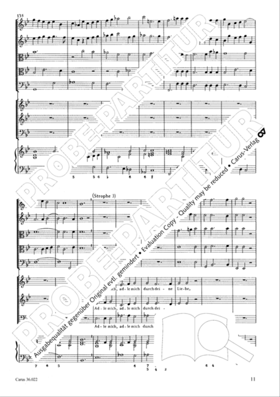 Kommst du, Licht der Heiden Choir scores gallery preview page 12