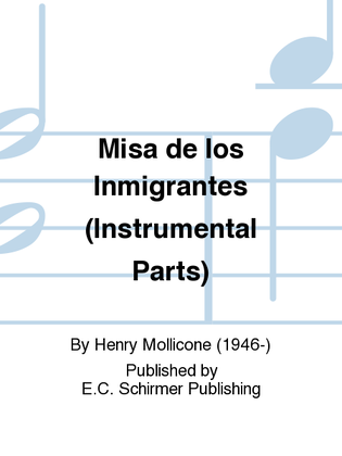 Misa de los Inmigrantes (Instrumental Parts)