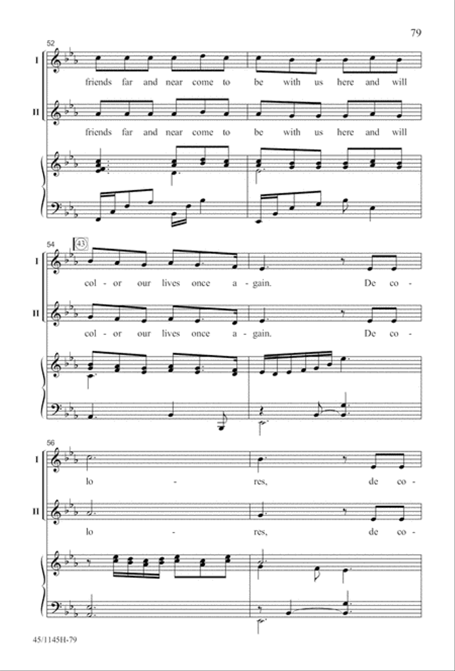 We Sing the World Around We Sing the World Around 2-Part scores gallery preview page 80