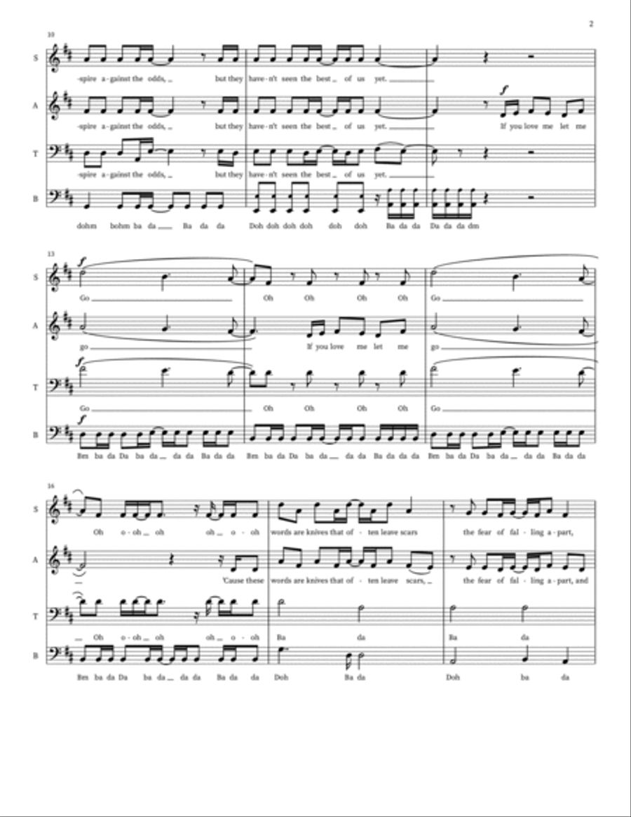 This Is Gospel 4-Part scores gallery preview page 2
