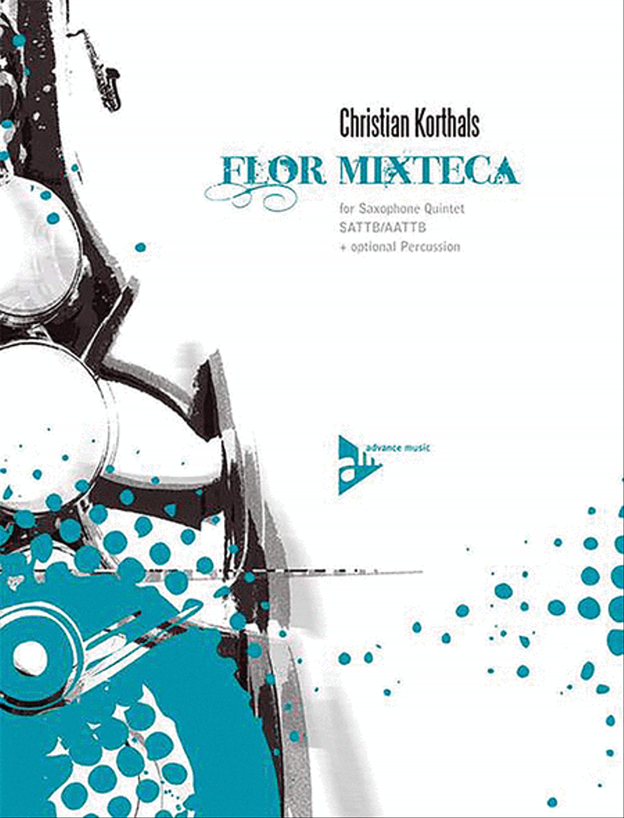Flor Mixteca Flor Mixteca Saxophone Quintet scores gallery preview page 1